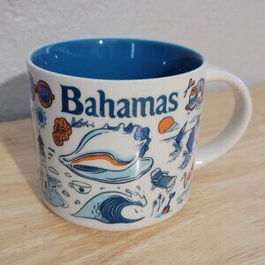 Starbucks Bahamas Been There Series Coffee Mug Ceramic Excellent Clean 14 oz